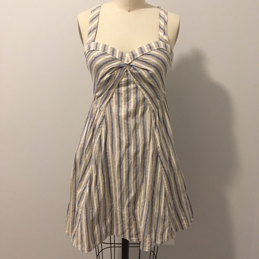 Free People Fit & Flare Vintage Style Dress